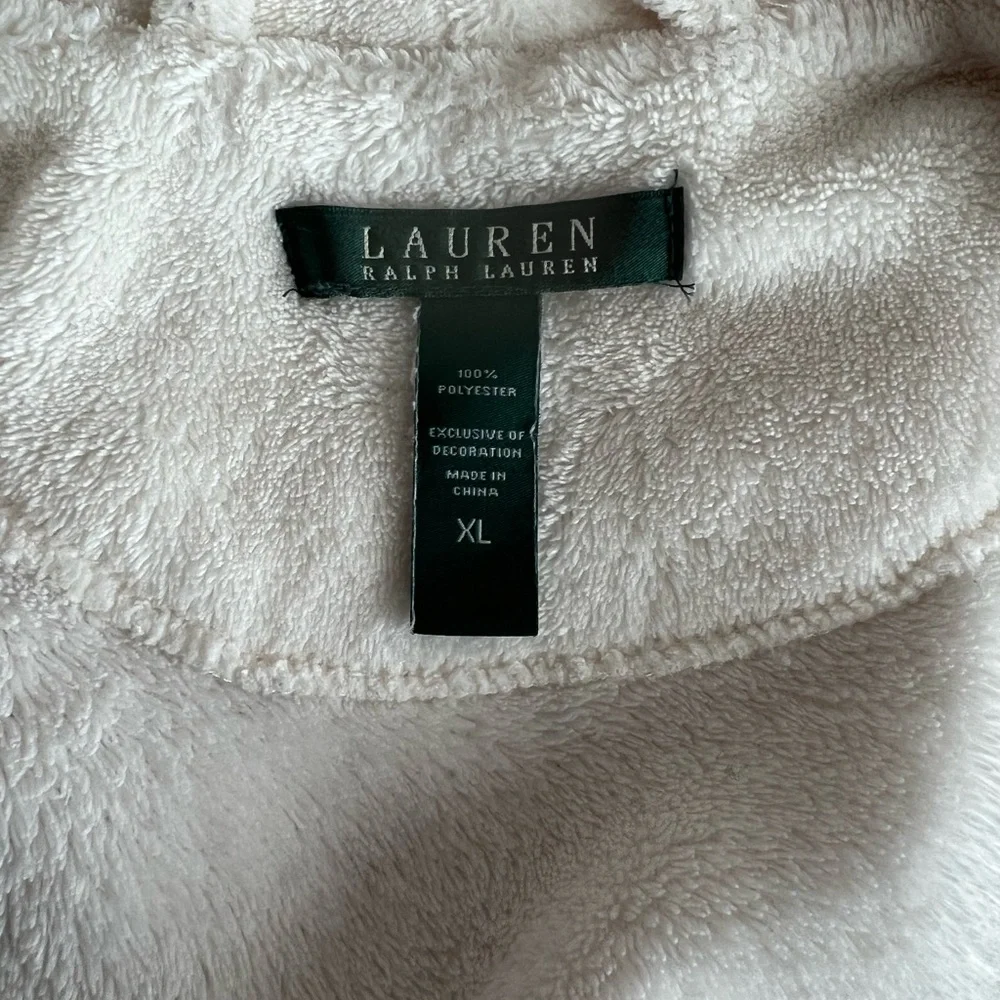 Ralph Lauren off white robe XL - Picture 10 of 10